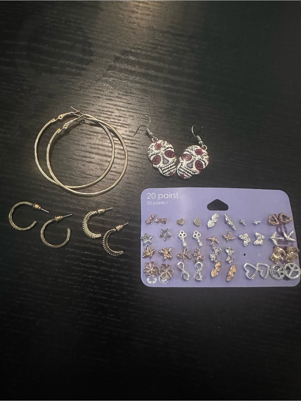 23 Pair Claire’s Earrings